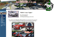 Desktop Screenshot of nhmustangclub.com